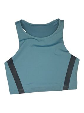 JoyLab Adriatic Blue Longline Crop Top – Size M